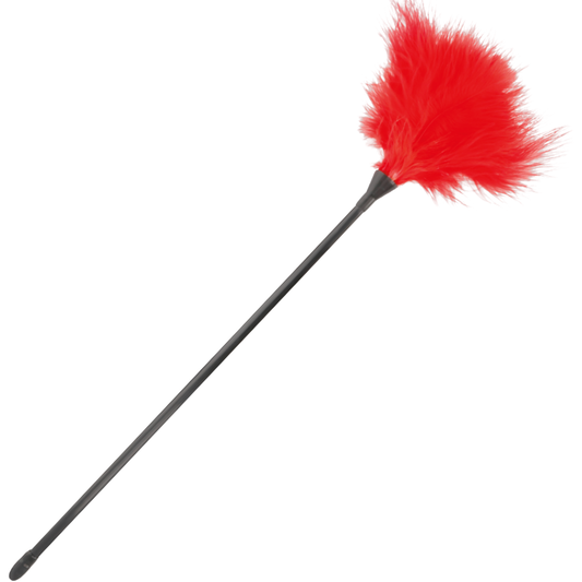 PLUMA DARKNESS - ESTIMULADORA ROJO 42CM