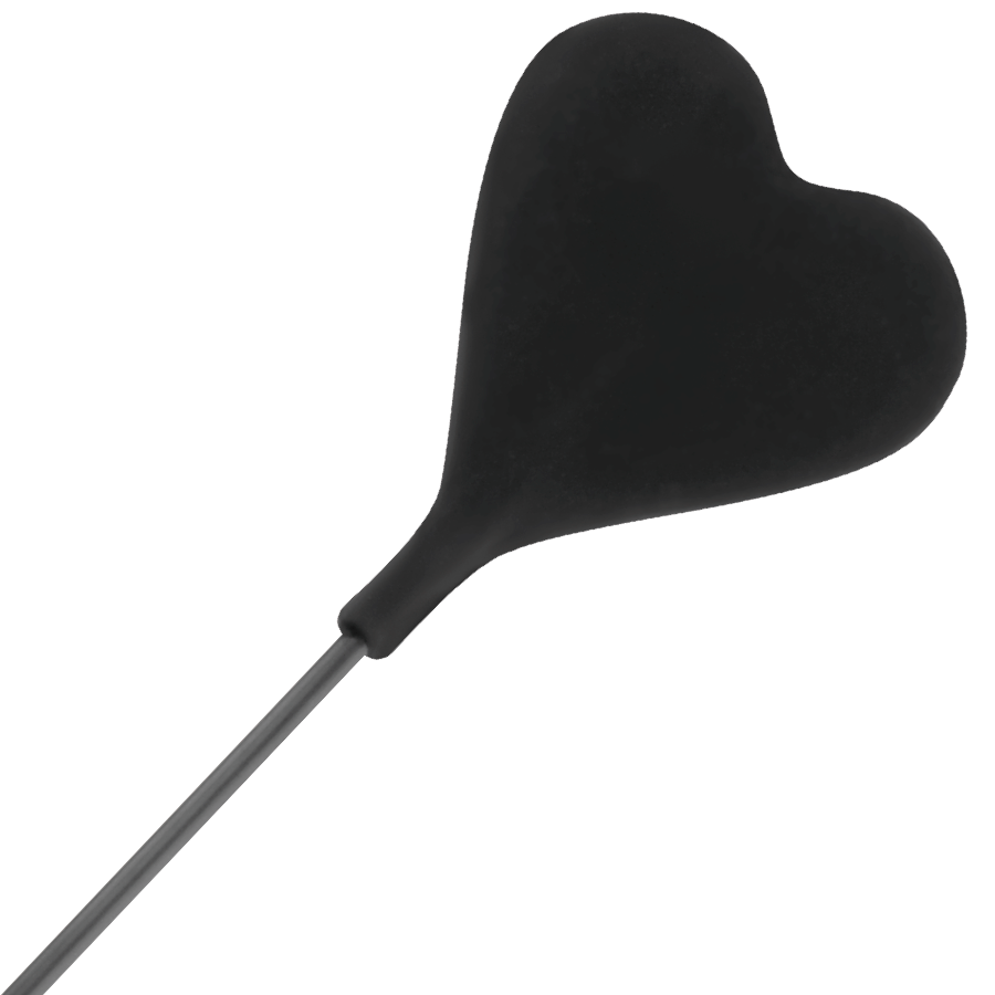 FUSTA CON PLUMA DARKNESS - LOVE NEGRO 40 CM