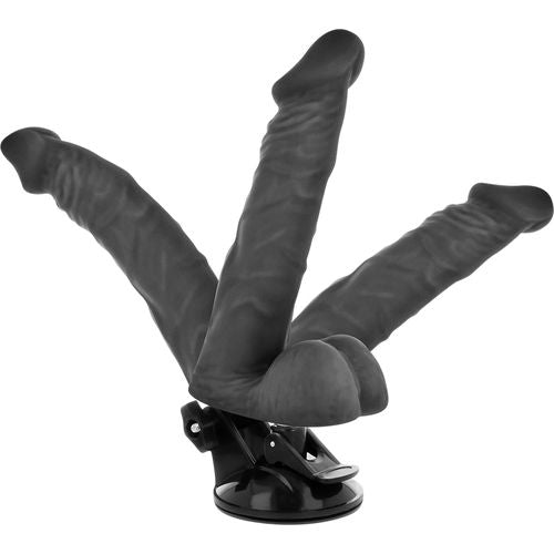 VIBRADOR REALISTICO 20 CM -O- 4.5 CM BASECOCK - VIBRADOR REALISTICO ARTICULABLE CONTROL REMOTO NATURAL