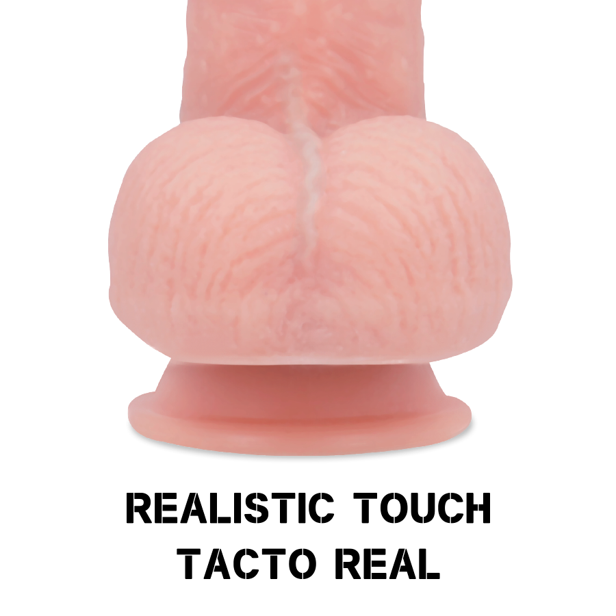VIBRADOR REALISTICO 20.5 CM -O- 4.62 CM ROCKARMY - APACHE CONTROL REMOTO LIQUID SILICONE