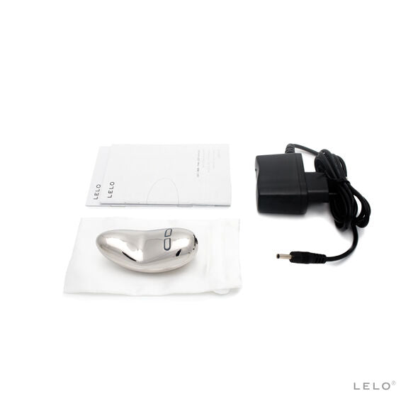 MASAJEADOR ESTIMULADOR DE CLITORIS LELO - YVA VIBRADOR ACERO INOXIDABLE