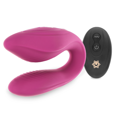 VIBRADOR U PARA PAREJAS CONTROL REMOTO RITHUAL - KAMA