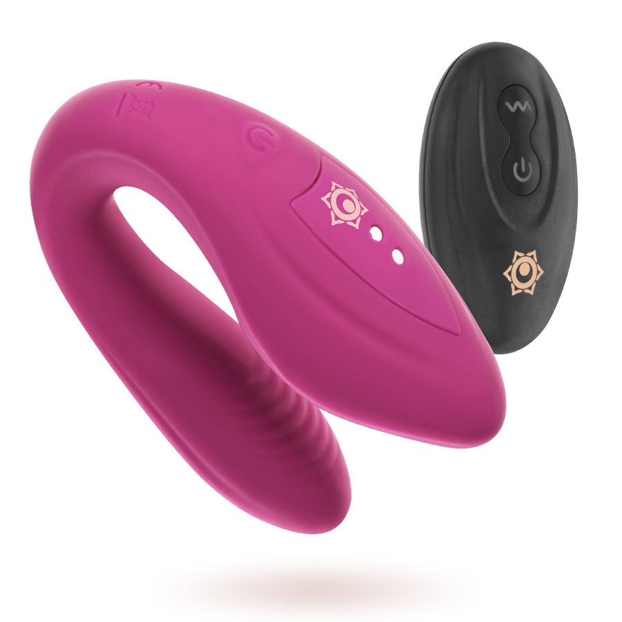 VIBRADOR U PARA PAREJAS CONTROL REMOTO RITHUAL - KAMA