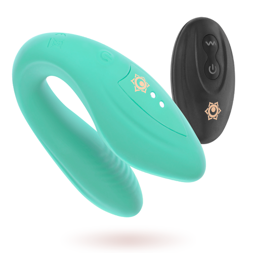 VIBRADOR U PARA PAREJAS CONTROL REMOTO RITHUAL - KAMA