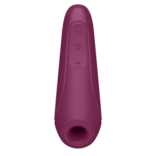 ESTIMULADOR Y VIBRADOR CON APP SATISFYER - CURVY 2 +