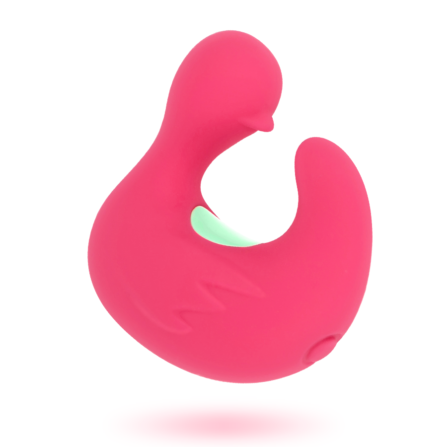PATO VIBRADOR PARA DEDO DE SILICONA RECARGABLE DUCKYMANIA