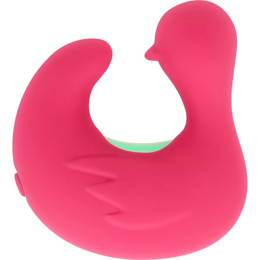 PATO VIBRADOR PARA DEDO DE SILICONA RECARGABLE DUCKYMANIA