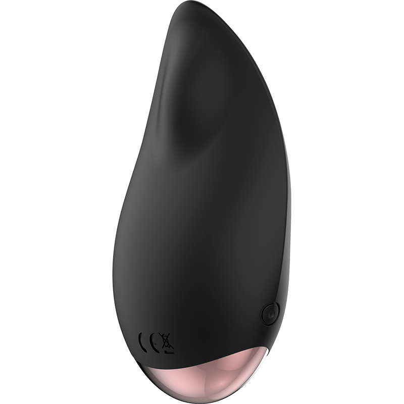 MASAJEADOR ESTIMULADOR DE CLITORIS COQUETTE CHIC DESIRE - NEGRO / GOLD GOTA
