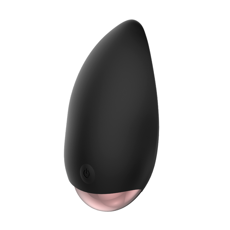 MASAJEADOR ESTIMULADOR DE CLITORIS COQUETTE CHIC DESIRE - NEGRO / GOLD GOTA