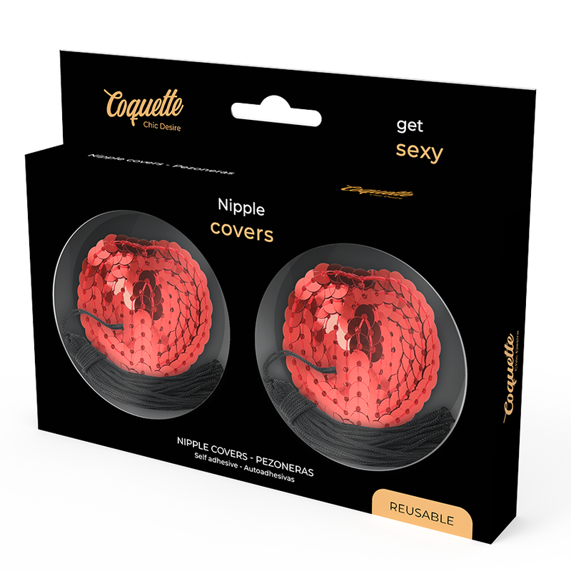 CUBRE PEZONES COQUETTE CHIC DESIRE - ROJO