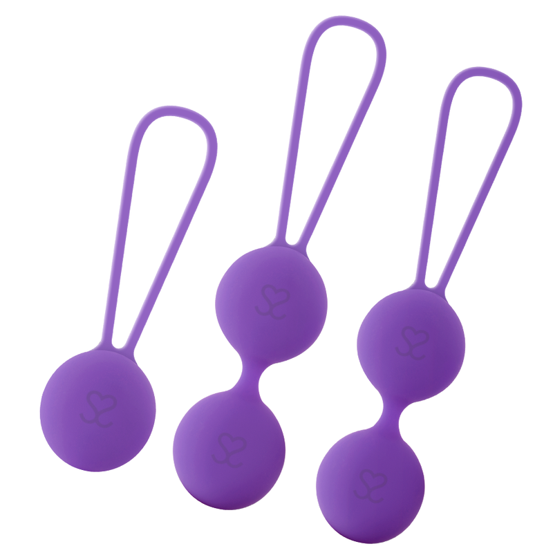 BOLAS KEGEL MORESSA - OSIAN SET 51 GR + 101 GR + 85 GR PREMIUM SILICONA LILA