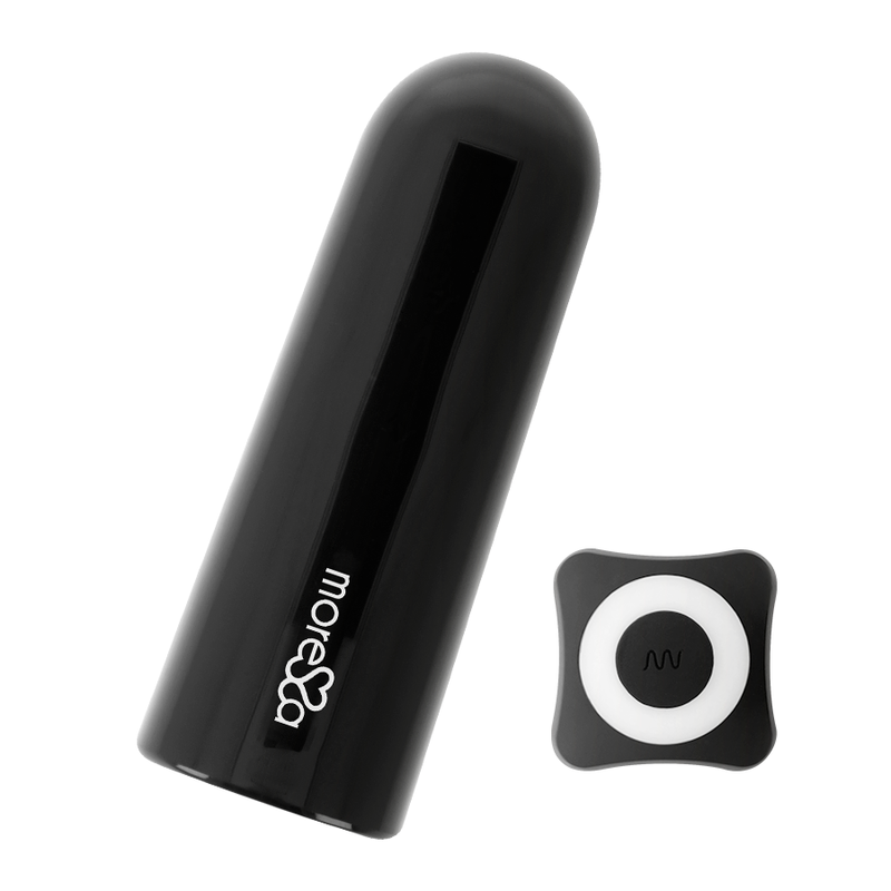BALA VIBRADORA MORESSA - NIX POTENTE MULTI JUEGOS CONTROL REMOTO NEGRO