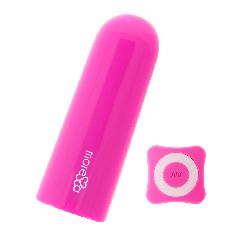 BALA VIBRADORA MORESSA - NIX POTENTE MULTI JUEGOS CONTROL REMOTO ROSA