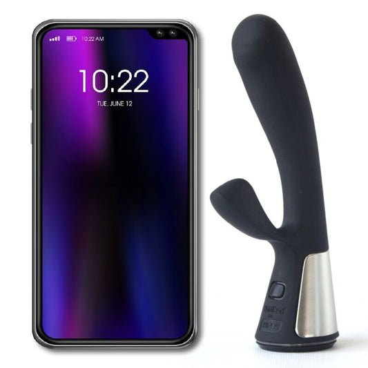 FUSE OHMIBOD VIBRADOR RABBIT CON APP Y CONTROL REMOTO NEGRO KIIROO RECARABLE USB