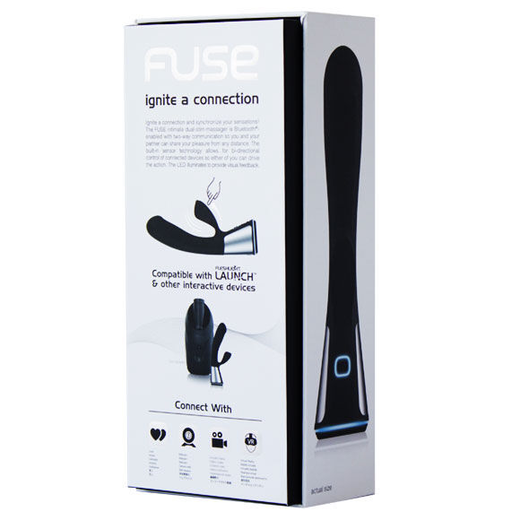 FUSE OHMIBOD VIBRADOR RABBIT CON APP Y CONTROL REMOTO NEGRO KIIROO RECARABLE USB