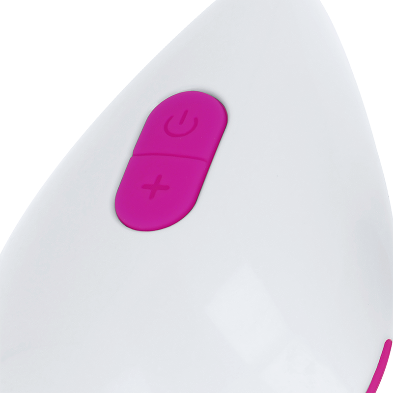 HUEVO VIBRADOR OHMAMA - 10 MODOS LILA Y BLANCO