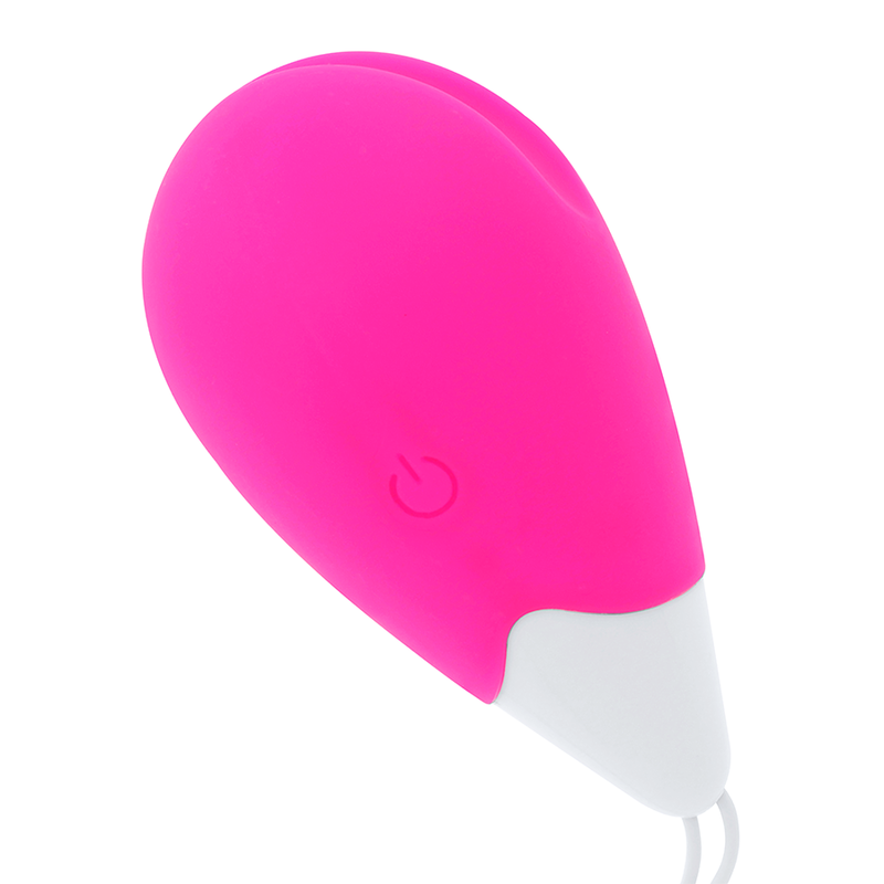 HUEVO VIBRADOR OHMAMA - 10 MODOS ROSA Y BLANCO