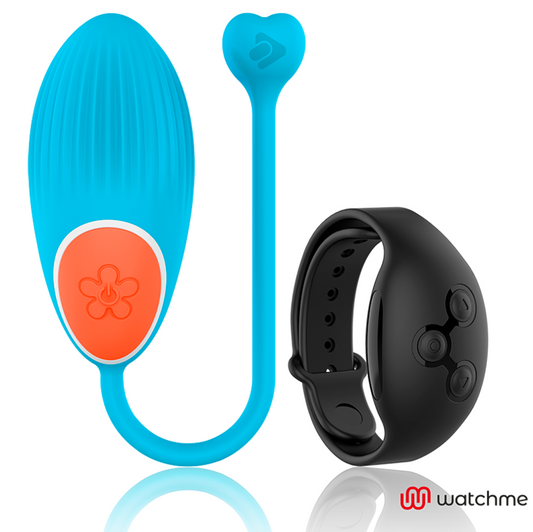 HUEVO VIBRADOR WEARWATCH - CONTROL REMOTO TECHNOLOGY WATCHME AZUL / AZABACHE