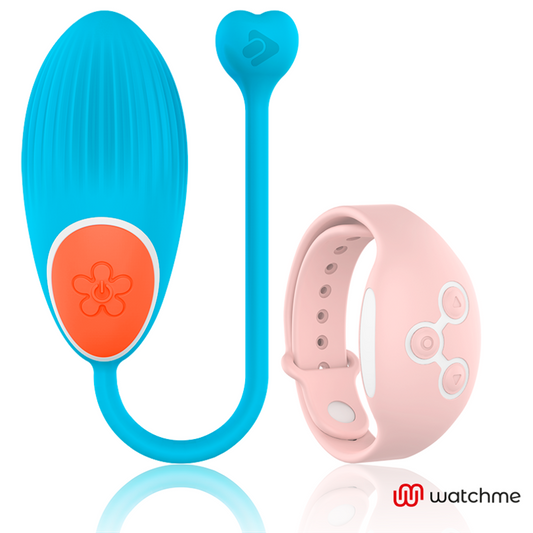 HUEVO VIBRADOR WEARWATCH -  CONTROL REMOTO TECHNOLOGY WATCHME AZUL / ROSA