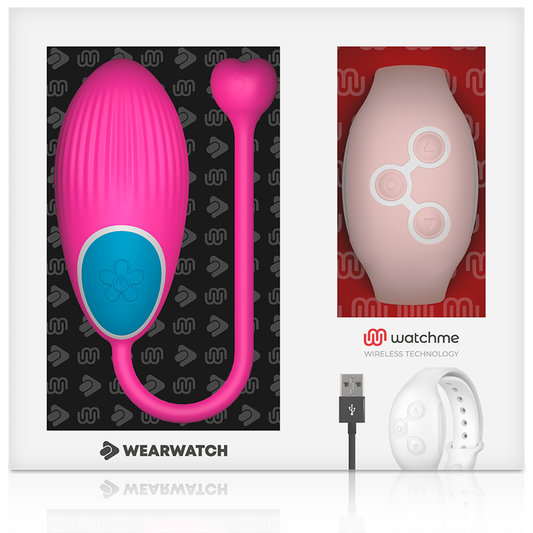HUEVO VIBRADOR WEARWATCH -  CONTROL REMOTO TECHNOLOGY WATCHME FUCSIA / ROSA