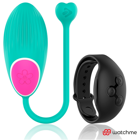 HUEVO VIBRADOR WEARWATCH - CONTROL REMOTO TECHNOLOGY WATCHME AGUA MARINA / AZABACHE