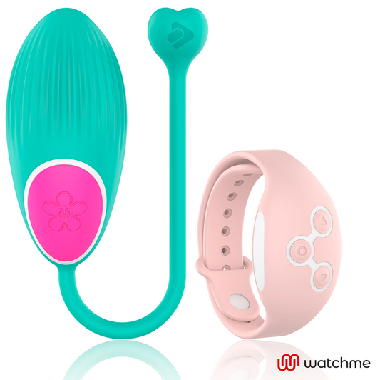 HUEVO VIBRADOR WEARWATCH - CONTROL REMOTO TECHNOLOGY WATCHME AGUA MARINA  / ROSA