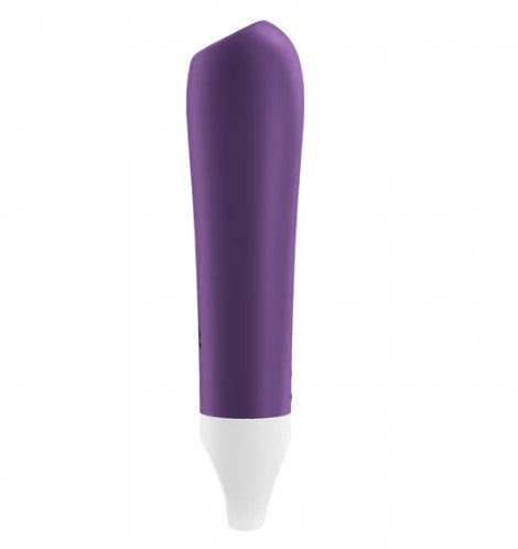ULTRA POWER BULLET 2 BALA VIBRADORA MORADA RECARGABLE USB SATISFYER