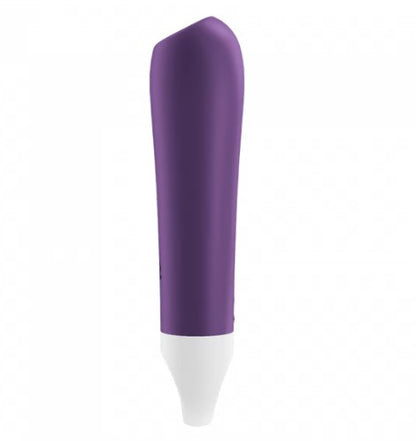 ULTRA POWER BULLET 2 BALA VIBRADORA MORADA RECARGABLE USB SATISFYER