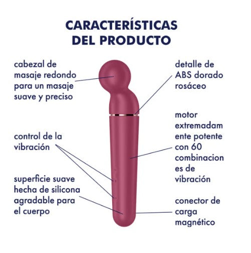 PLANET WAND-ER VIBRADOR MASAJEADOR WAND BERRY SATISFYER