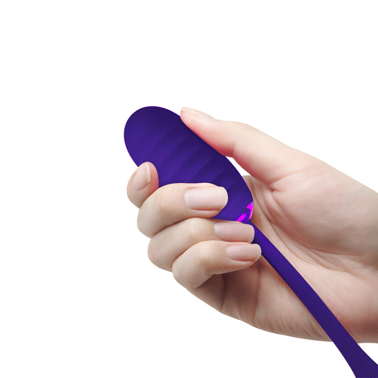 HUEVO VIBRADOR PRETTY LOVE - KIRK  RECARGABLE LILA