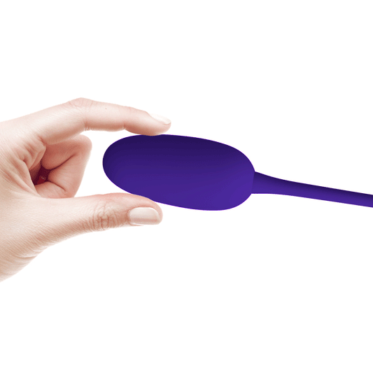 HUEVO VIBRADOR  PRETTY LOVE - KNUCKER RECARGABLE LILA