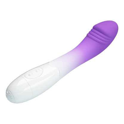 ELEMENTAL VIBRADOR PUNTO G 30 VIBRACIONES MORADO CON BATERÍAS AAA