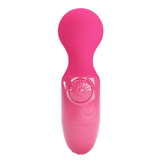 LITTLE CUTE  MAGENTA MINI MASAJEADOR WAND RECARGABLE USB