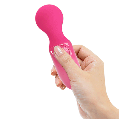 LITTLE CUTE  MAGENTA MINI MASAJEADOR WAND RECARGABLE USB