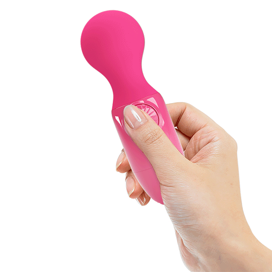 LITTLE CUTE  MAGENTA MINI MASAJEADOR WAND RECARGABLE USB