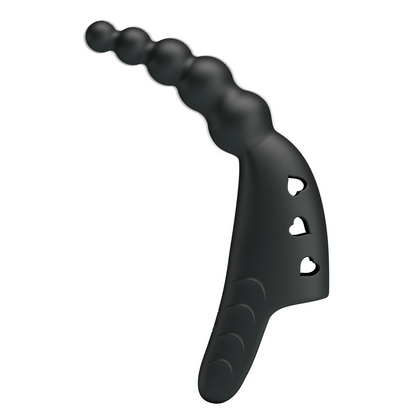 VIBRADOR DE DEDO PRETTY LOVE - JORDIN  10 VIBRACIONES NEGRO