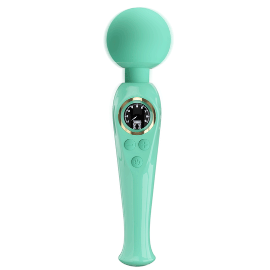 SKYLER VIBRADOR WAND VERDE RECARGABLE USB