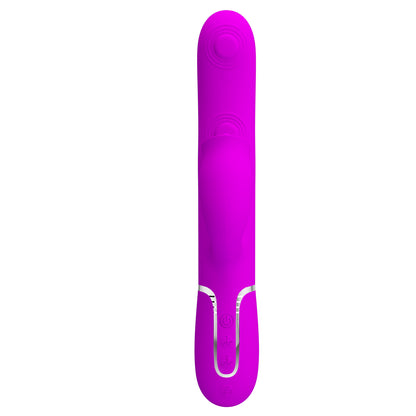 PRETTY LOVE - VIBRADOR RABBIT CON LICKING FUCSIA