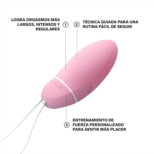 HUEVO VIBRADOR LELO - LUNA SMART BEAD ROSA