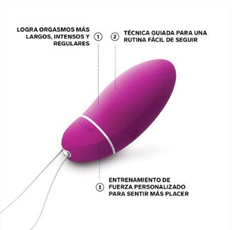 HUEVO VIBRADOR LELO - LUNA SMART BEAD MORADO