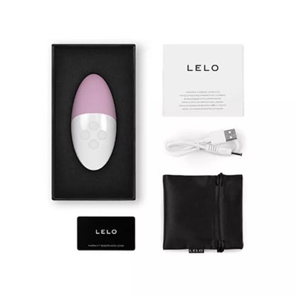 MASAJEADOR ESTIMULADOR DE CLITORIS ACTIVADO POR SONIDO LELO - SIRI 3 ROSA SUAVE
