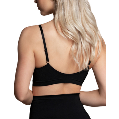 SUJETADOR SIN COSTURAS BYE-BRA - MEDIUM CONTROL  NEGRO TALLA XL
