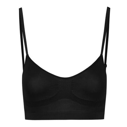 SUJETADOR SIN COSTURAS BYE-BRA - MEDIUM CONTROL  NEGRO TALLA XL