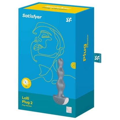 VIBRADOR ANAL UNISEX ULTRA SILENCIOSO LOLLI PLUG 2 SATISFYER