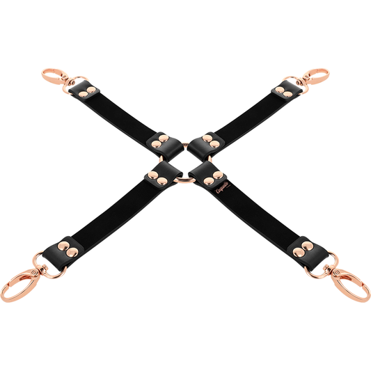 COQUETTE CHIC DESIRE - FANTASY HOG TIE CUERO VEGANO