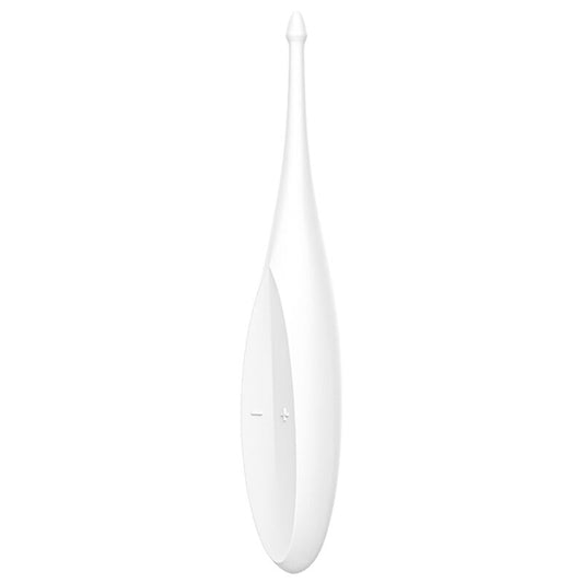 MASAJEADOR ESTIMULADOR DE CLÍTORIS SATISFYER - TWIRLING FUNBLANCO