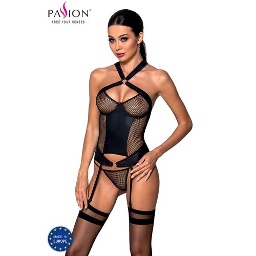 CORSET CUERO ECOLOGICO PASSION - AMANDA