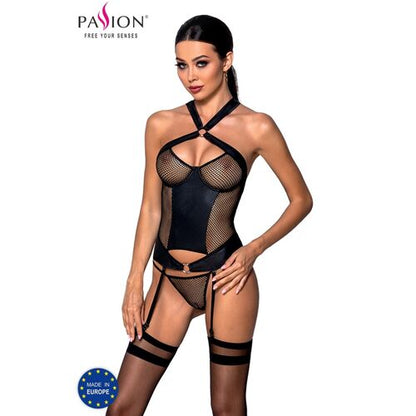 CORSET CUERO ECOLOGICO PASSION - AMANDA