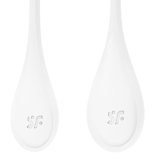 SATISFYER - YONI POWER 1 KIT DE ENTRENAMIENTO BLANCO 22GRS + 46GRS + 74GRS