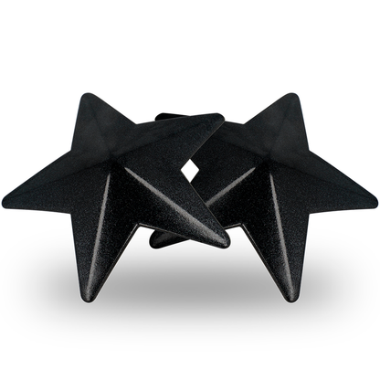 CUBRE PEZONES COQUETTE CHIC DESIRE - METAL ESTRELLAS NEGRAS